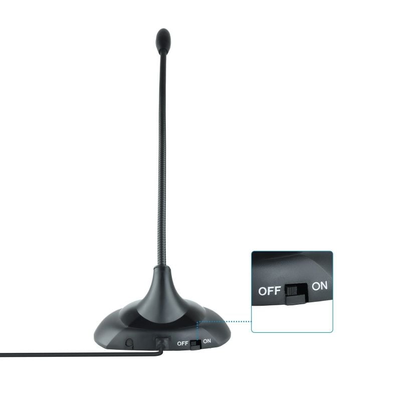 Microfone de Secretária Tooq Tqmm-213
