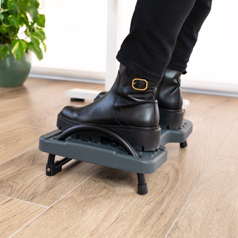 Apoio de Pés Ajustável / Inclinável Tooq Tqfr0601-g / 424 X 305 X 145 Mm