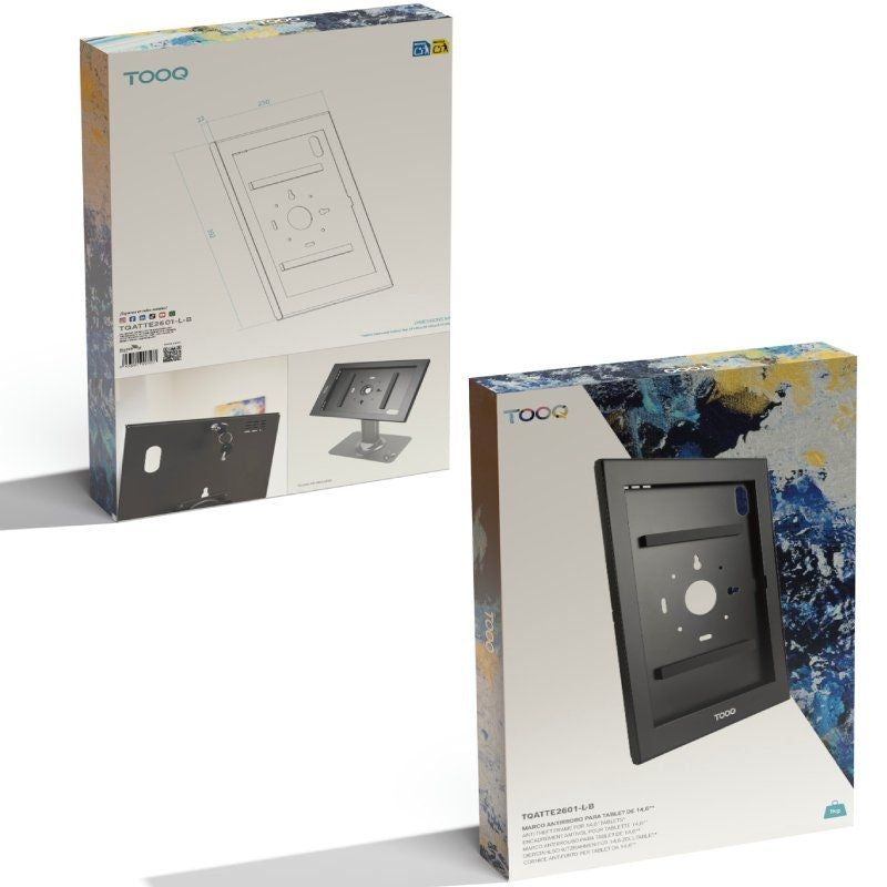 Tooq Tqatte2601-l-b Moldura Antirroubo para Tablet / Preto