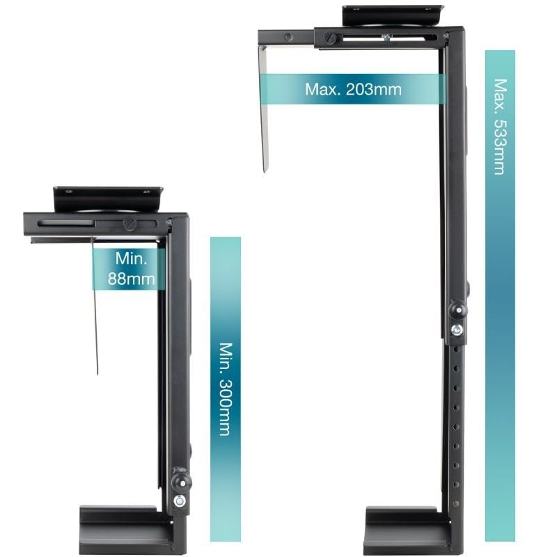 Tooq TQMUD01 Suporte de Mesa / Parede para Pcs / Até 10 Kg