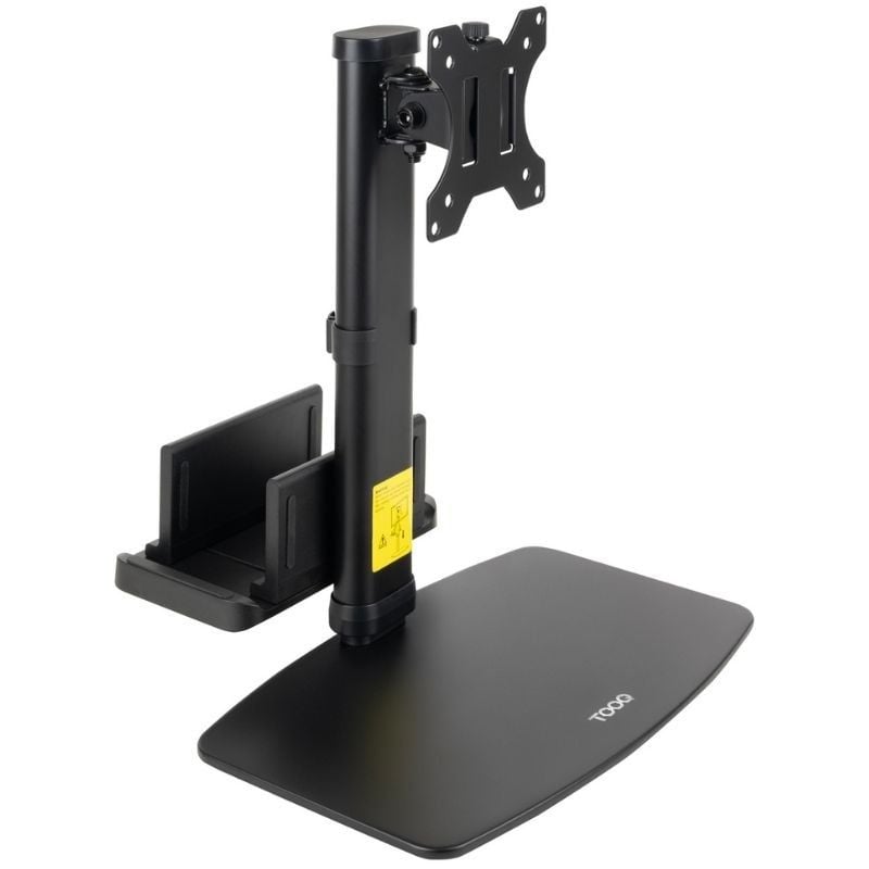 Tooq Db1128tn-b Suporte de Mesa para Monitor / Ajustável / Giratório / Inclinado / Até 6kg