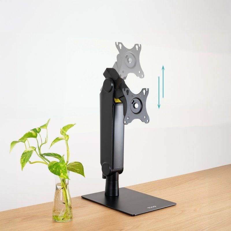 Tooq Db1741tn-b Suporte de Mesa para Monitor / Giratório / Inclinado / Até 8kg