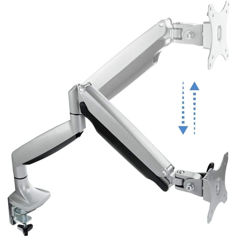 Tooq Db3032tnr-s Suporte de Mesa para Monitor / Giratório / Inclinado / Até 9kg
