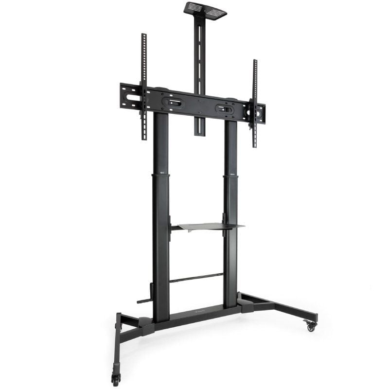 Tooq Fs20400hm-b Suporte de Chão Inclinável / Ajustável com Rodízios para Televisores de 60-100" /…