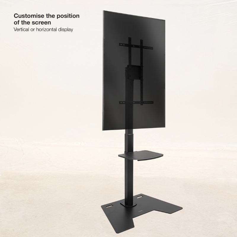 Tooq Fs2284m-b Suporte de Chão Giratório / Ajustável Tooq Fs2284m-b para TV 37-70" / Até 70kg