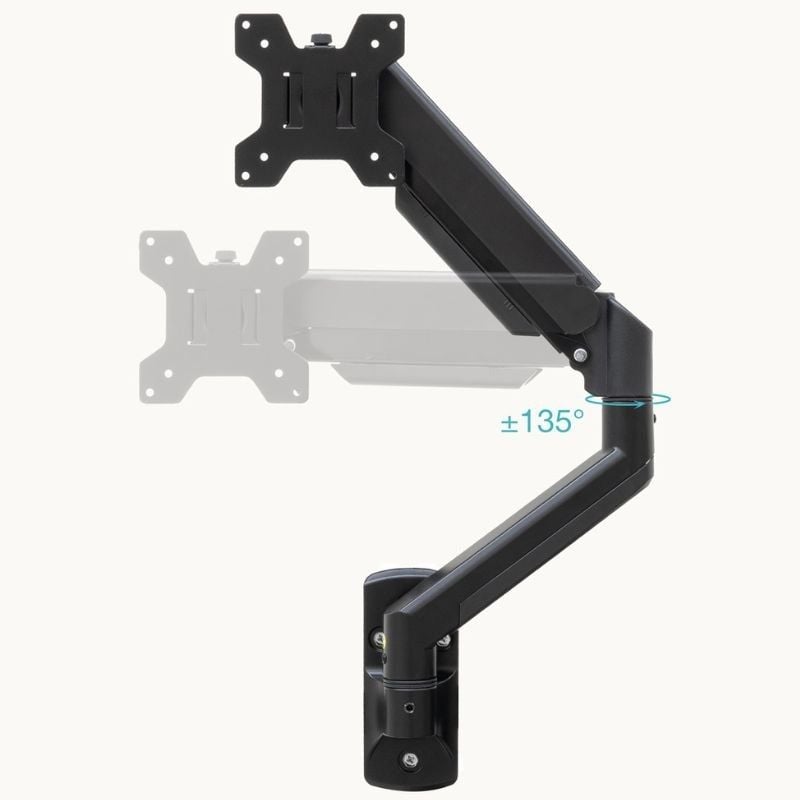 Tooq Lp1334tnr-b Suporte de Parede para Monitor / Giratório / Inclinado / Inclinado / Rotativo / At…