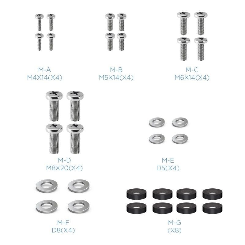 Tooq Lp1342t-b Suporte de Parede Fixo Inclinável Tooq Lp1342t-b para TV 23-42" / Até 35kg