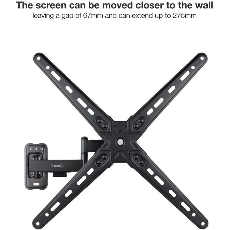 Tooq Lp1356tn-b Suporte de Parede Extensível / Giratório / Inclinável para TV 13-55" / Até 25kg