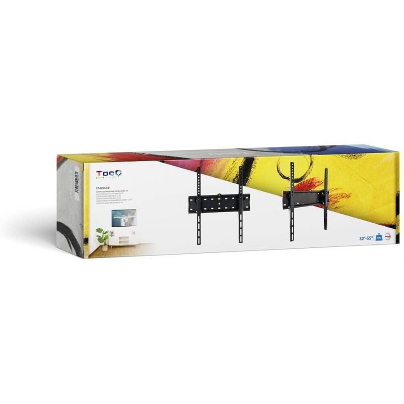 Tooq Lp4255t-b Suporte de Parede Fixo / Inclinado para Televisores de 32-55" / Até 40kg