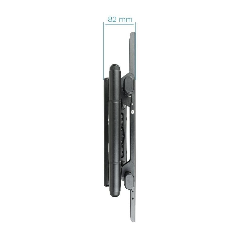 Suporte de Parede Inclinável / Giratório Tooq Lp4380xl-b para Televisores de 43-80" / Até 50kg