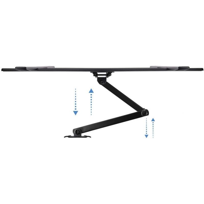 Suporte de Parede Inclinável / Giratório Tooq Lp6070tn-b para Televisores de 37-70" / Até 50kg