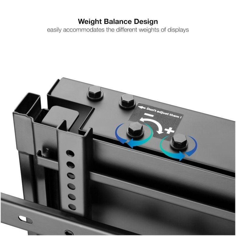 Tooq LPHA7090 Suporte de Parede para Ecrãs Interactivos de 70-90" / Até 55kg