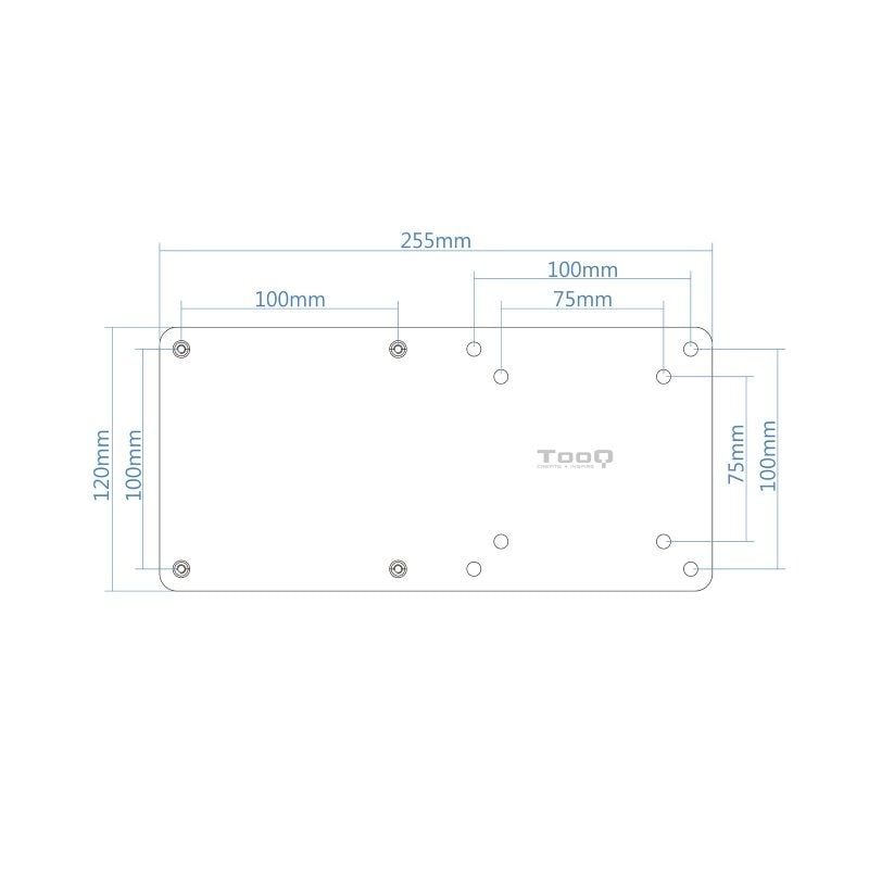 Suporte para Minipc Tooq Tcch0007-b / Até 3kg