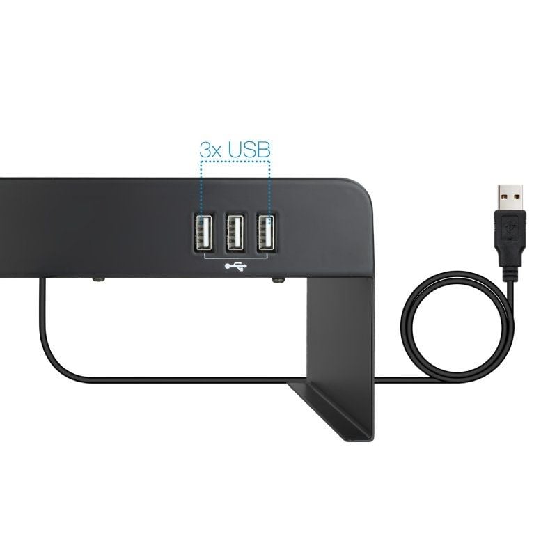 Suporte para Monitor Tooq TQMR0124 / Até 20kg