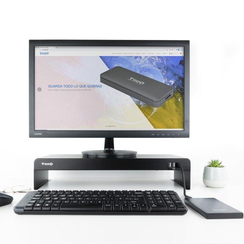Suporte para Monitor Tooq TQMR0124 / Até 20kg