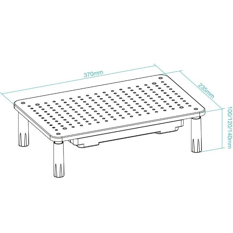 Tooq TQMR087 Suporte para Monitor / Até 20kg