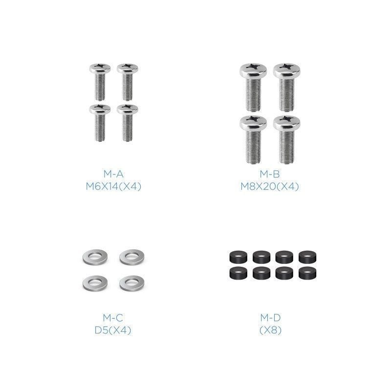 Suporte Tooq VESA 200x200 VESA Vma0200-b para TV 23-42" / Até 30kg