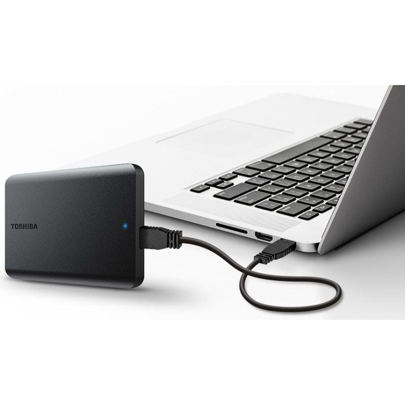 Unidade de Disco Rígido Externa Toshiba 4TB Canvio Basics 2022 2,5" / USB 3.2