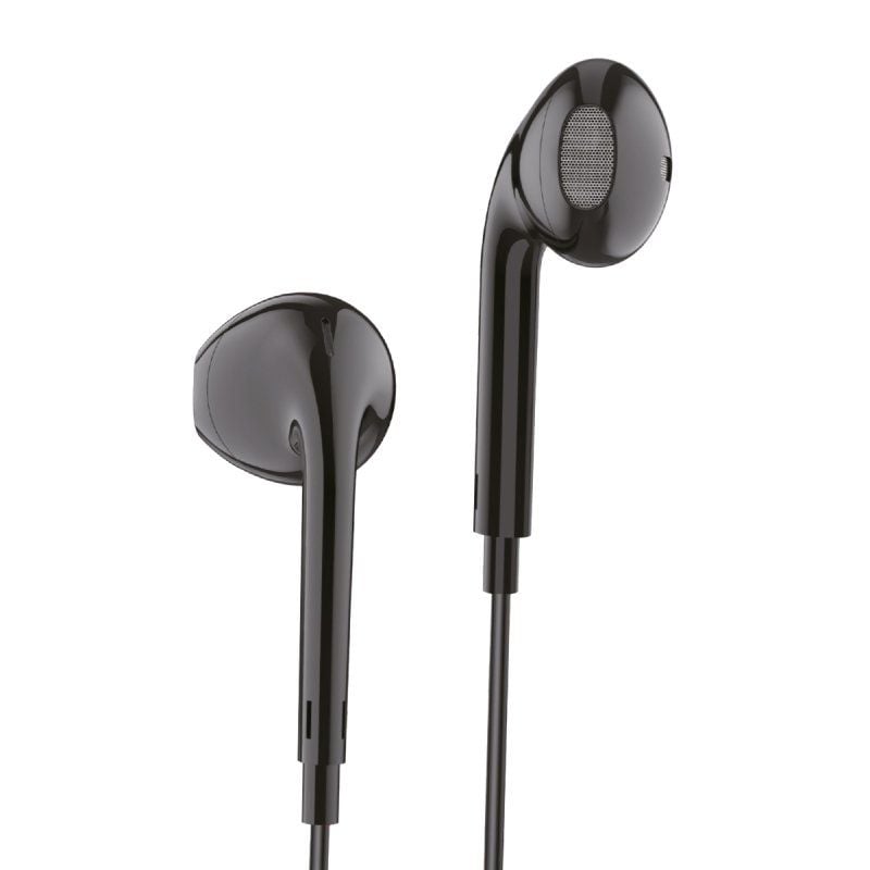 Tech One Tech Eartech TEC1002 Auscultadores Intra-auriculares / com Microfone / Jack 3.5 / Preto