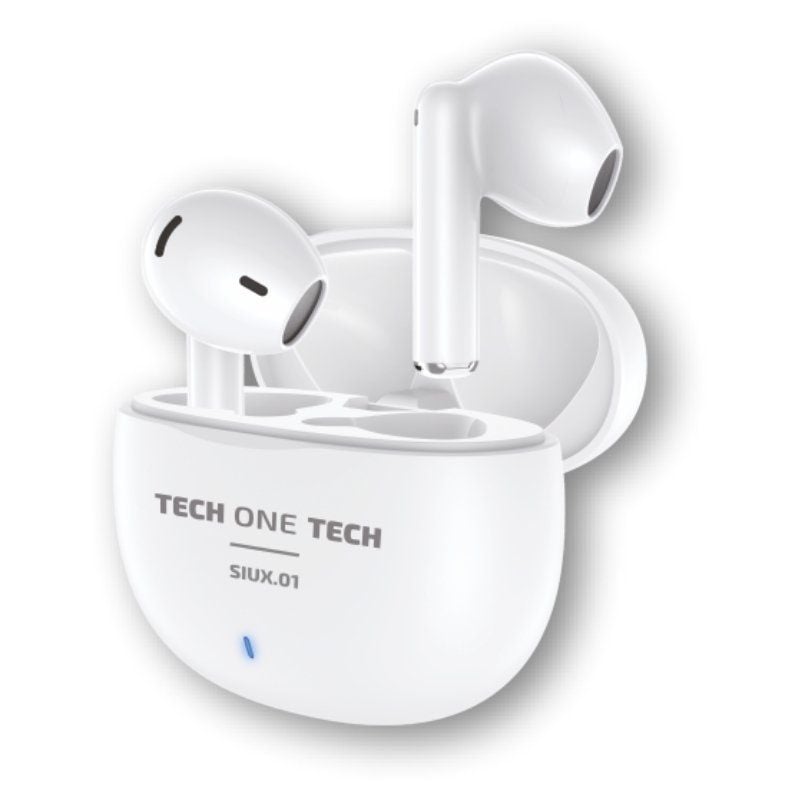 Auricular Bluetooth Tech One Tech Siux.01 TEC1401 / com Estojo de Carregamento / Autonomia 5h / Bra…