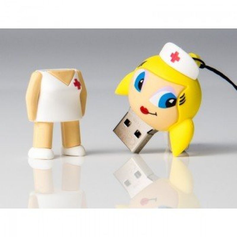 Unidade Flash USB 2.0 de 32 GB Tech One Tech Nurse Kitty