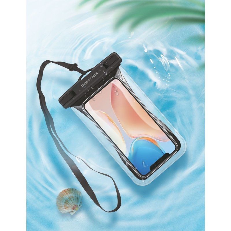 Capa Impermeável Universal para Smartphone Tech One Tech TEC2855 / Até 7,5