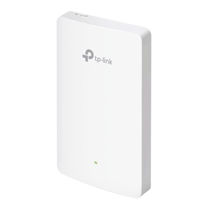 Ponto de Acesso sem Fios Tp-link Omada Eap615-wall / Wifi 6 / Poe / 1800mbps / 2.4ghz 5ghz / Antena…