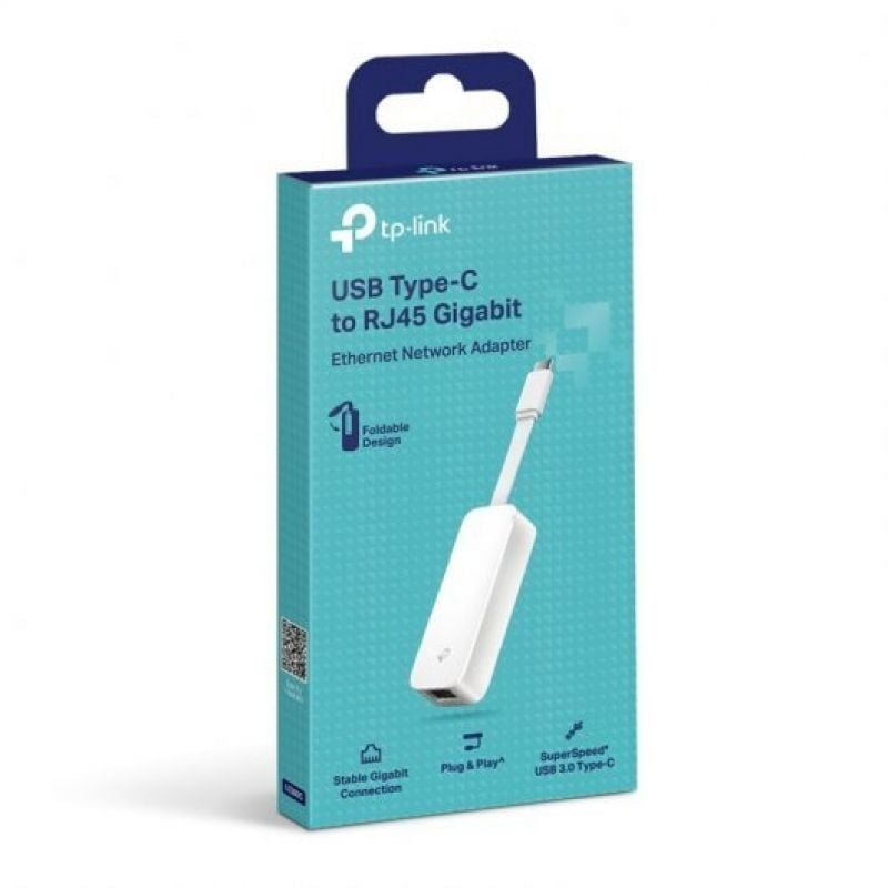 Adaptador USB Tipo C - RJ45 Gigabit Ethernet Tp-link UE300C / 1000mbps