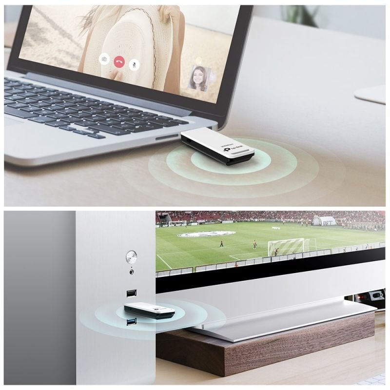 USB - Adaptador Wifi Tp-link Tl-wn821n / 300mbps