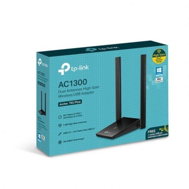Tp-link Archer T4U Plus USB - Adaptador Wifi / 1300mbps