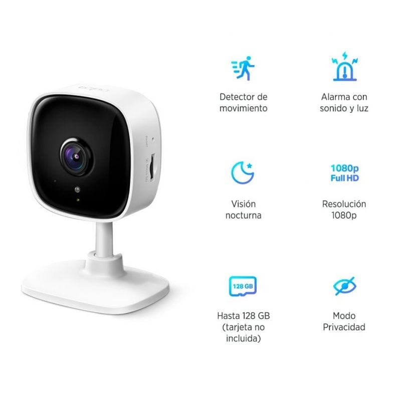 Tp-link Tapo C100 Câmara de Vigilância por Vídeo / Visão Nocturna / Controlo a Partir da APP