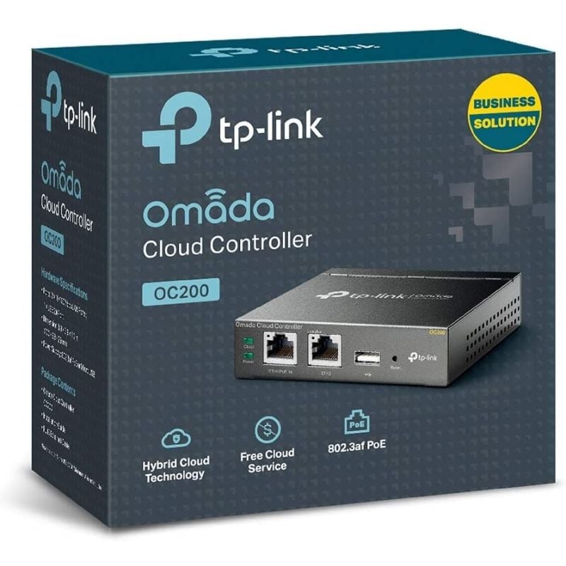 Controlador Tp-link Omada OC200 2 Portas / Rj-45 10 / 100 Poe