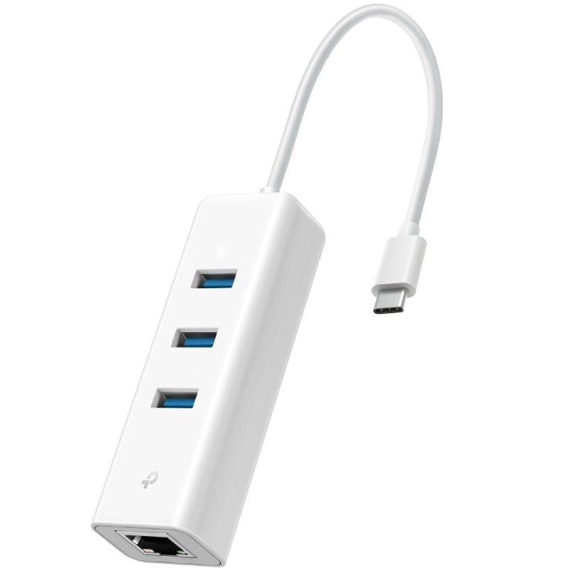 Hub USB Tipo C 3.0 Tp-link UE330C / 3xusb / 1xrj45 / Branco