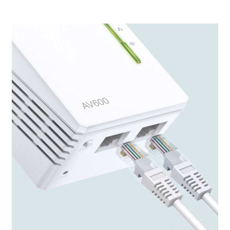 Adaptador Powerline Tp-link AV600 Extensor de 600mbps / 300m de Alcance