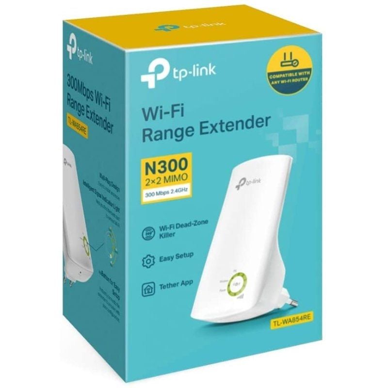 Repetidor sem Fios Tp-link Tl-wa854re 300mbps / 2 Antenas Internas