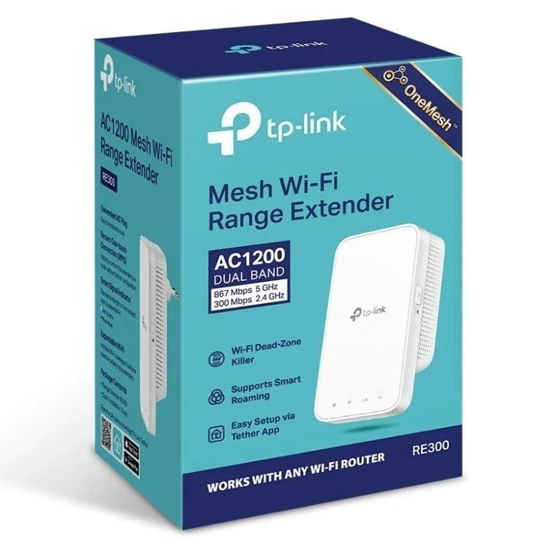 Repetidor sem Fios Tp-link RE300 1200mbps