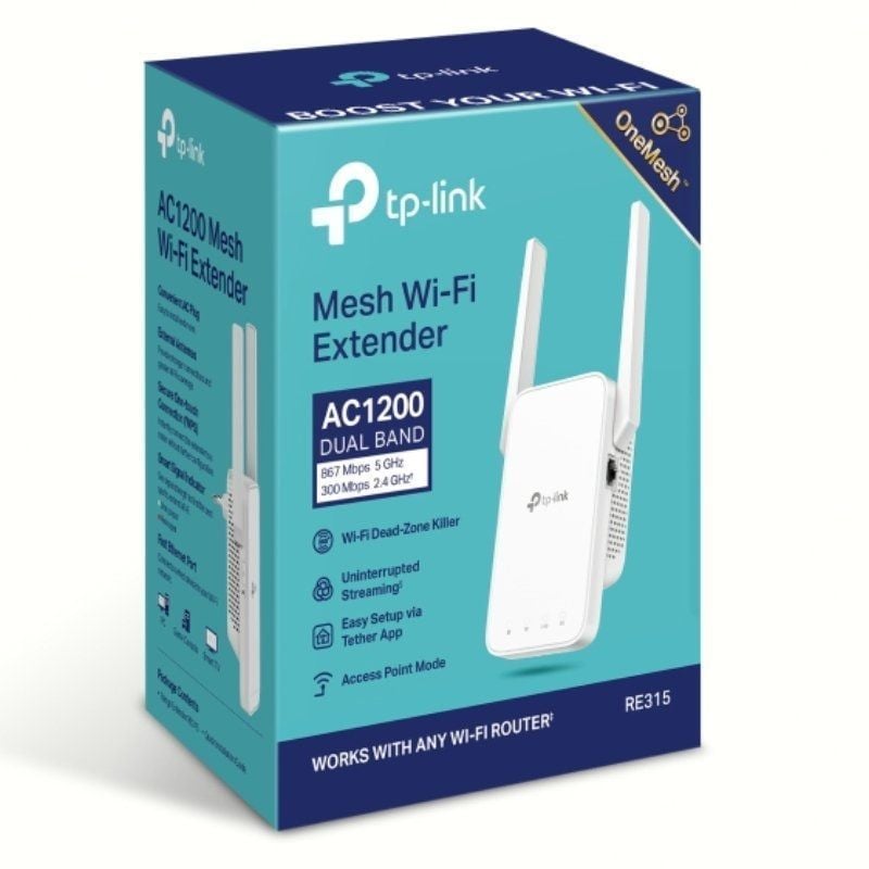 Repetidor sem Fios Tp-link RE315 1200mbps / 2 Antenas