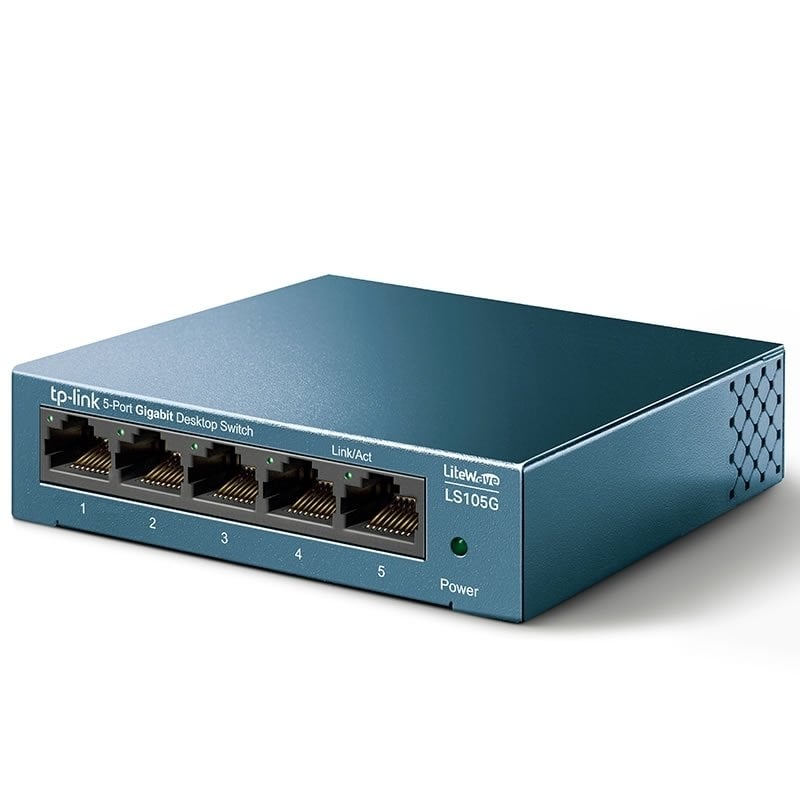 Switch Tp-link LS105G 5 Portas / Rj-45 10 / 100 / 1000