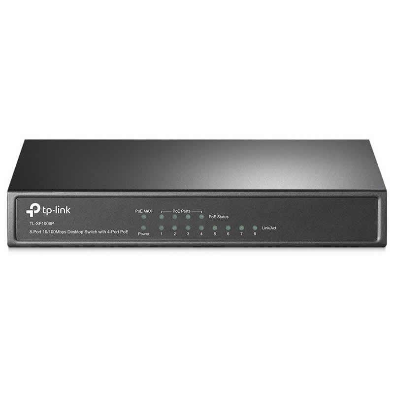 Switch Tp-link SF1008P 8 Portas / Rj-45 10 / 100 Poe