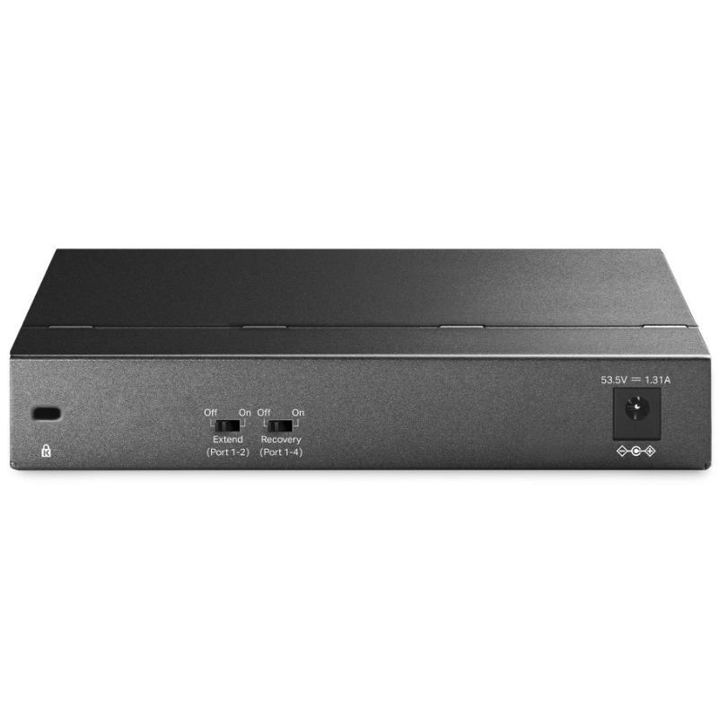 Switch Tp-link Tl-sg1006pp 6 Portas / Rj-45 10 / 100 / 1000 / Poe++