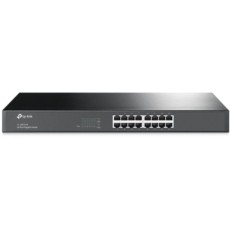 Switch Tp-link Tl-sg1016 16 Portas / Rj-45 10 / 100 / 1000