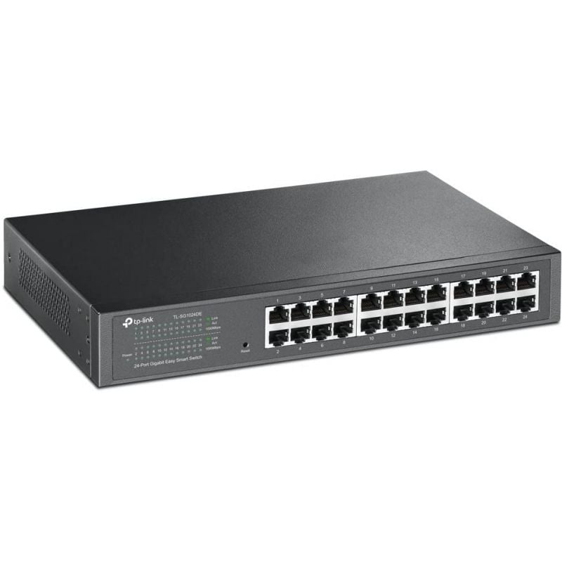 Switch Tp-link Tl-sg1024de 24 Portas / Rj-45 10 / 100 / 1000