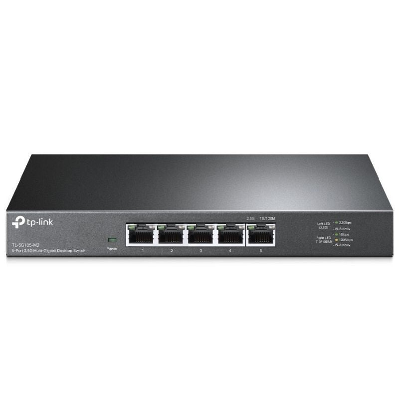 Switch Tp-link Tl-sg105-m2 5 Portas / Rj-45 1 / 2.5gbps
