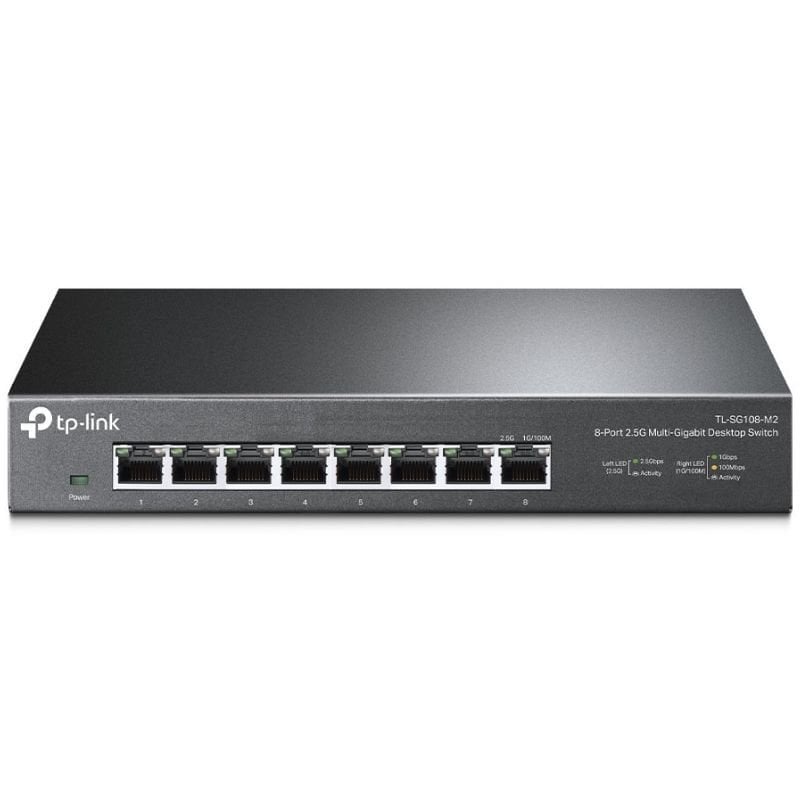 Switch Tp-link Tl-sg108-m2 8 Portas / Rj-45 / 2.5gbps