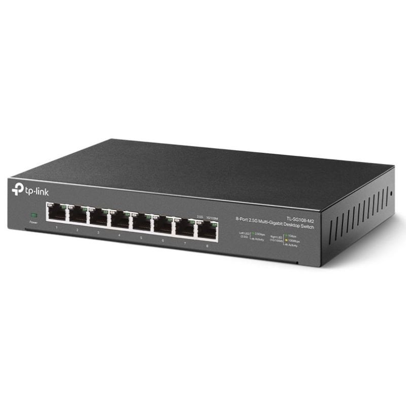 Switch Tp-link Tl-sg108-m2 8 Portas / Rj-45 / 2.5gbps
