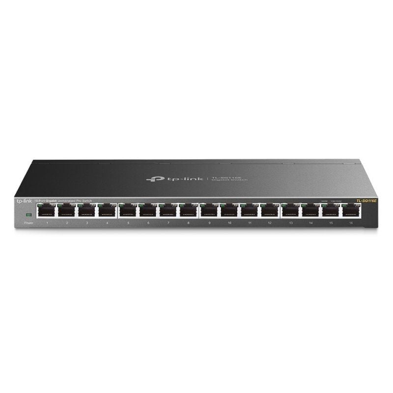 Switch Tp-link Tl-sg116e 16 Portas / Rj-45 10 / 100 / 1000
