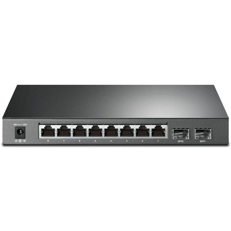 Switch Gigabit Inteligente Tp-link Tl-sg2210p 10 Portas / Rj-45 10 / 100 / 1000 Poe / SFP