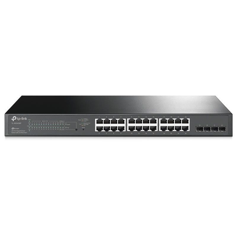 Tp-link Omada Smart Gigabit Switch Tl-sg2428p 28 Portas / Rj-45 10 / 100 / 1000 Poe / SFP