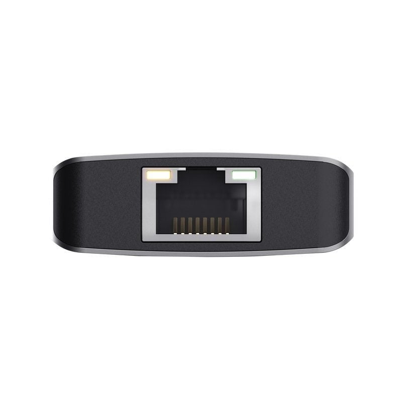 Base de Ligação USB Tipo C Trust Dalyx / 2xusb / 2xusb Tipo C / 1xhdmi 4K / 1xrj45 / Cinzento
