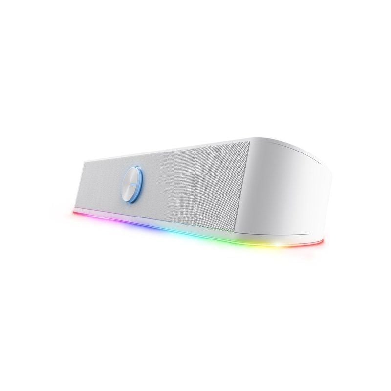 Barra de Som Trust Gaming GXT 619 Thorne / 12W / 2.0 / Branco